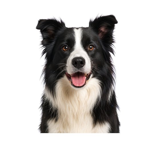 Border Collie diamond art canvas