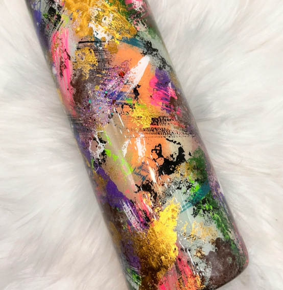 RTS-1107 20oz Skinny Abstract