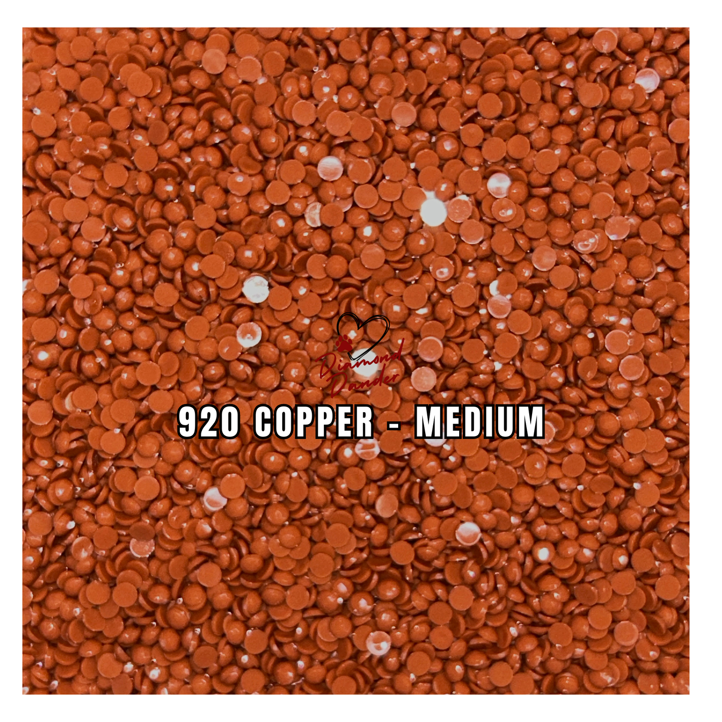 Diamond Dander: 920 Copper - Medium - Round Drill
