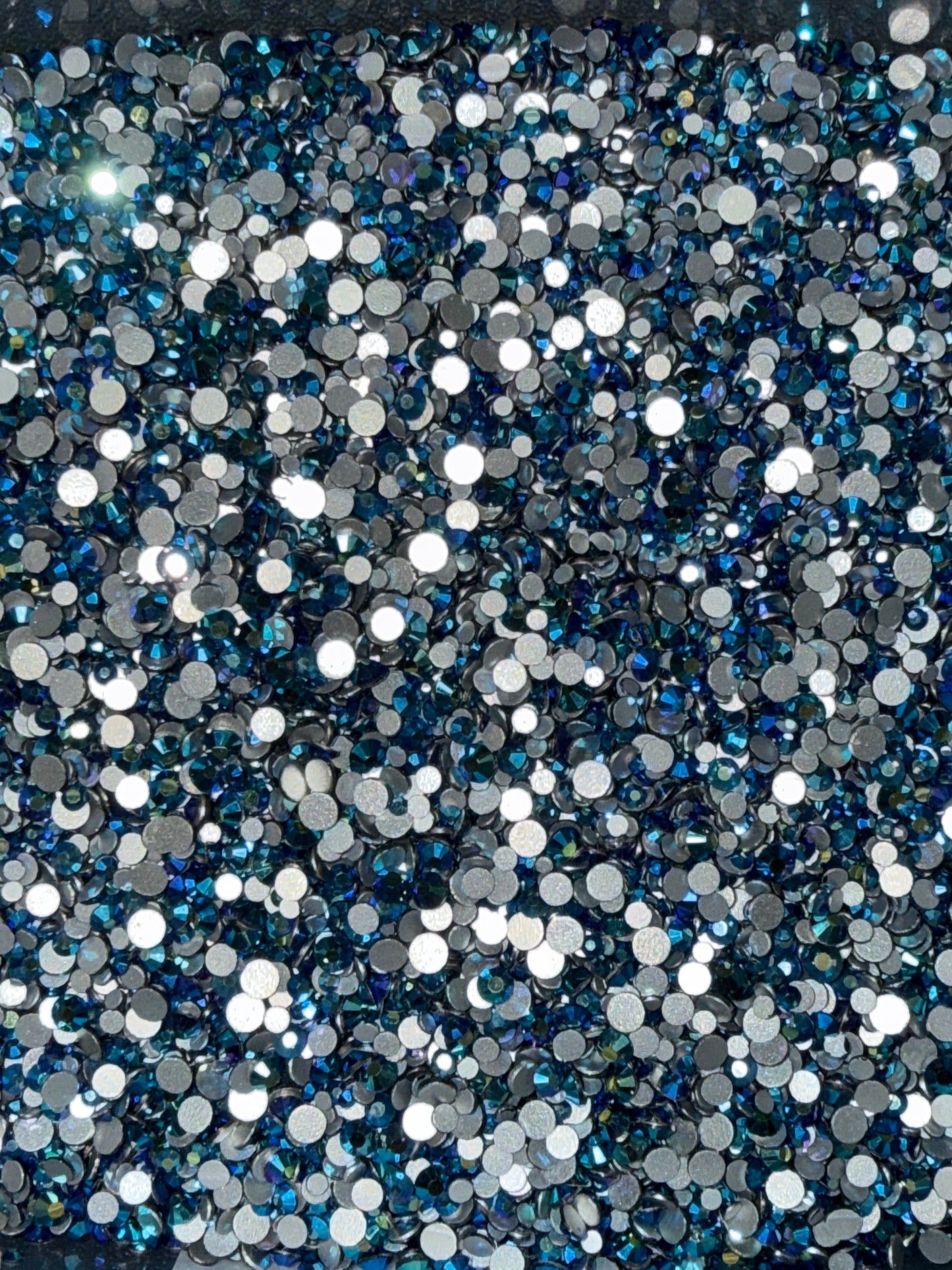 Diamond Dander: Filler Montana AB Glass Rhinestones