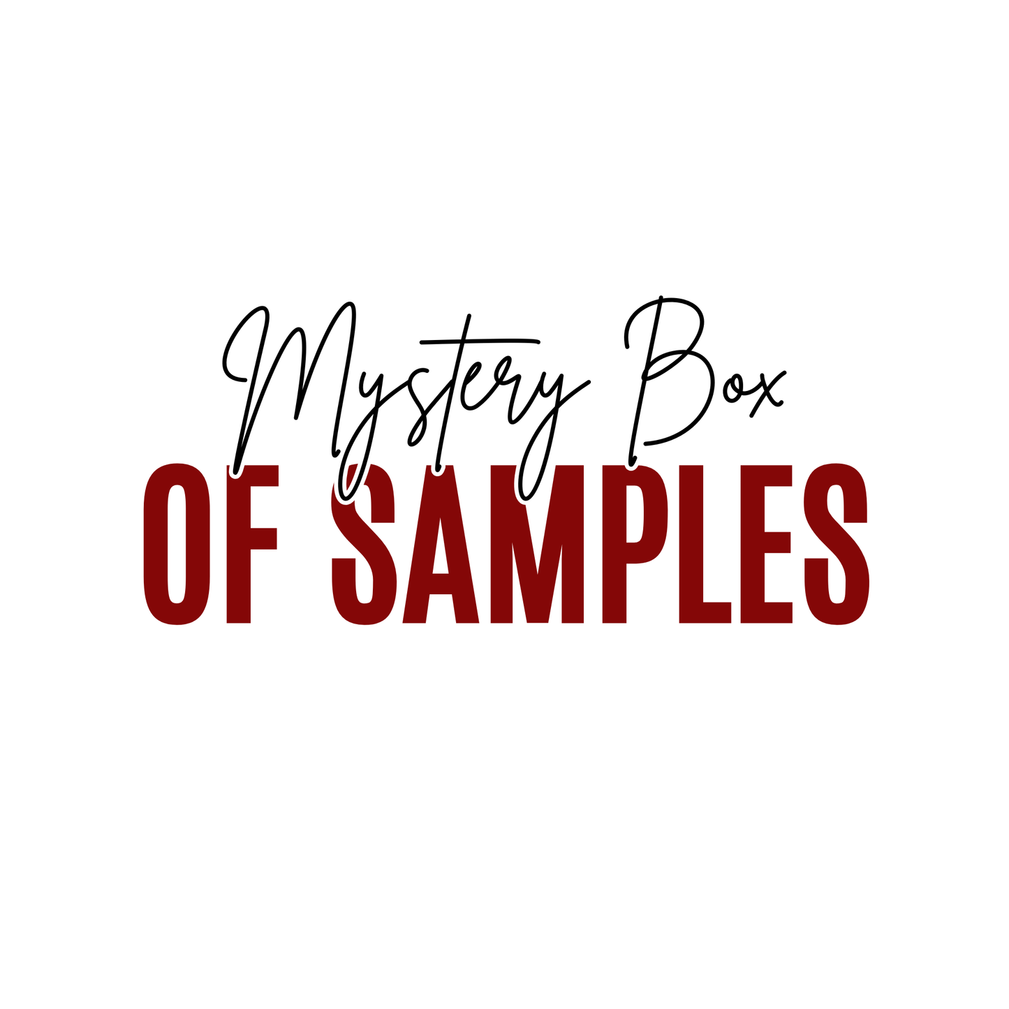 Mystery Box of Samples