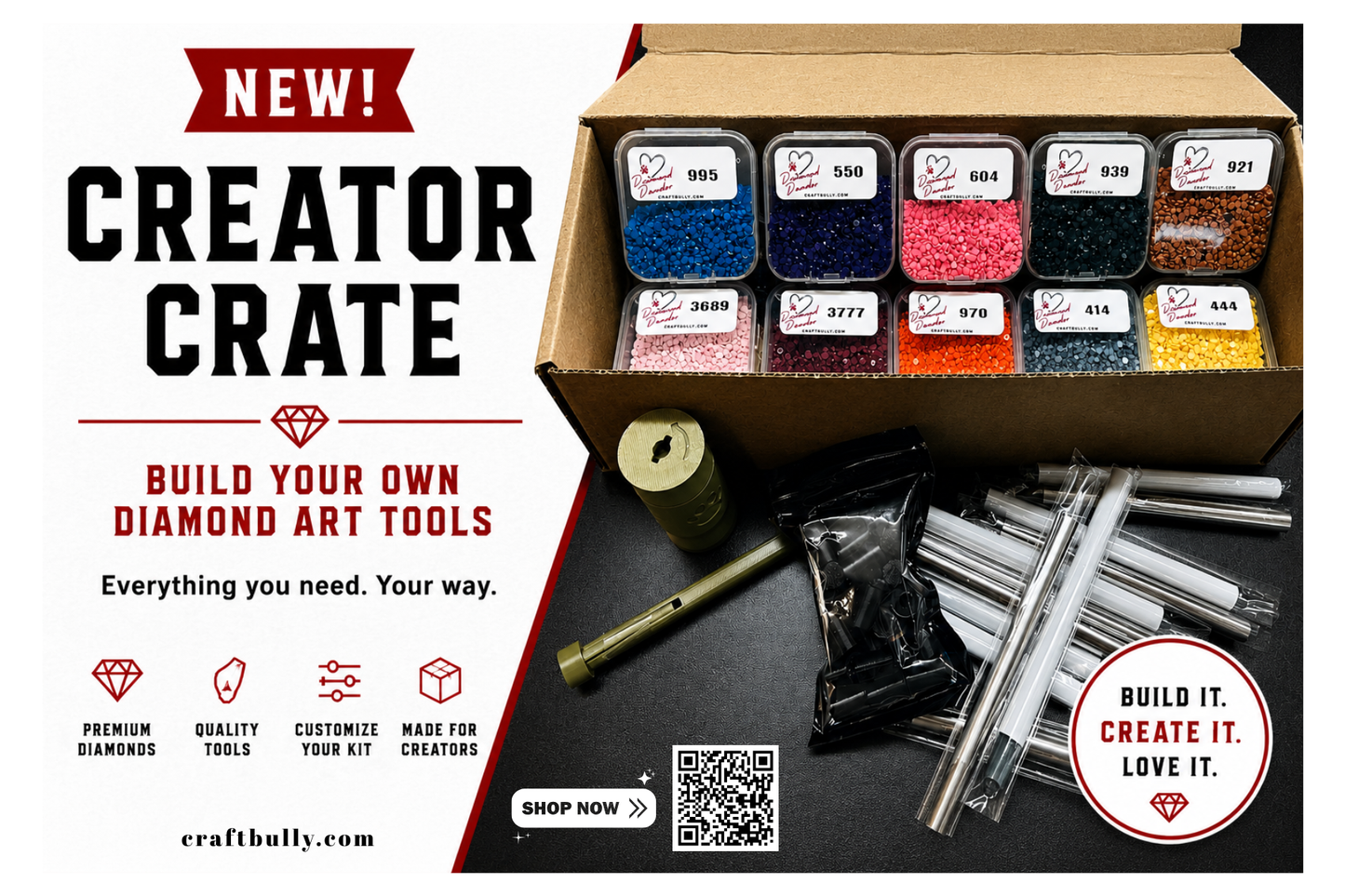 Diamond Dander Creator Crate: Diamond Art Pen Bling Kit