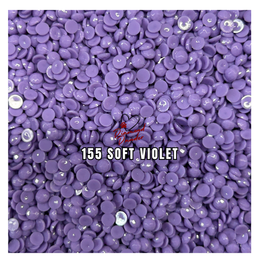 Diamond Dander: 155 Soft Violet - Round Drill