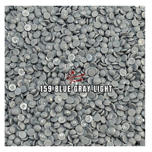 Diamond Dander: 159 Blue Gray Light - Round Drill
