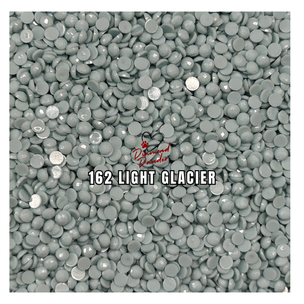 Diamond Dander: 162 Light Glacier - 2.8mm Round Drill