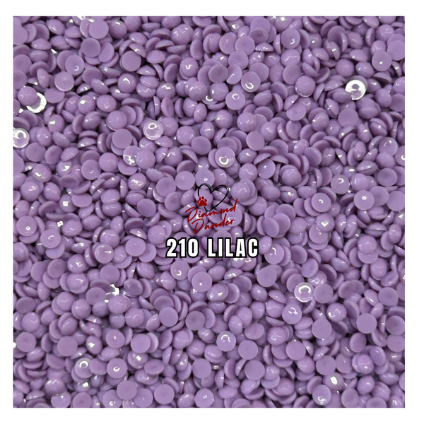 Diamond Dander: 210 Lilac - 2.8mm Round Drill
