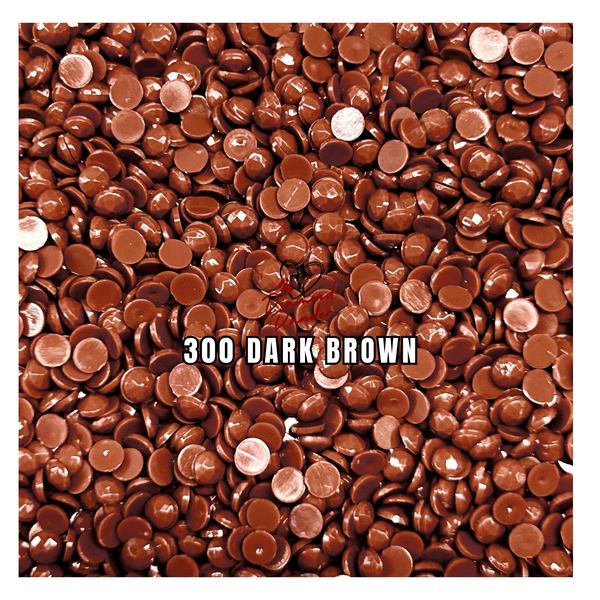 Diamond Dander: 300 Dark Brown - 2.8mm Round Drill