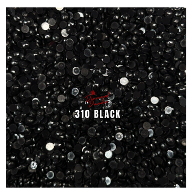 Diamond Dander: 310 Black - Round Drill