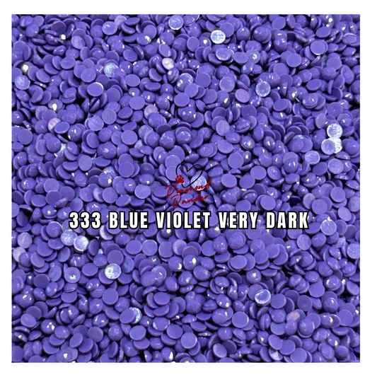 Diamond Dander: 333 Blue Violet Very Dark - Round Drill
