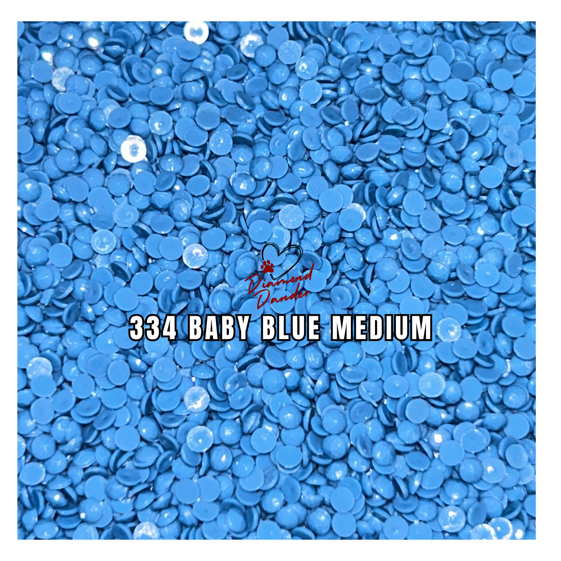 Antique Baby Blues - DMC 334