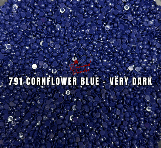 Diamond Dander: 791 Cornflower Blue - Very Dark -  Round Drill