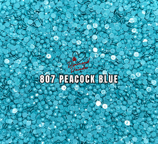 Diamond Dander: 807 Peacock Blue -  Round Drill