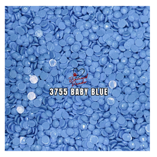 Diamond Dander: 3755 Baby Blue - Round Drill