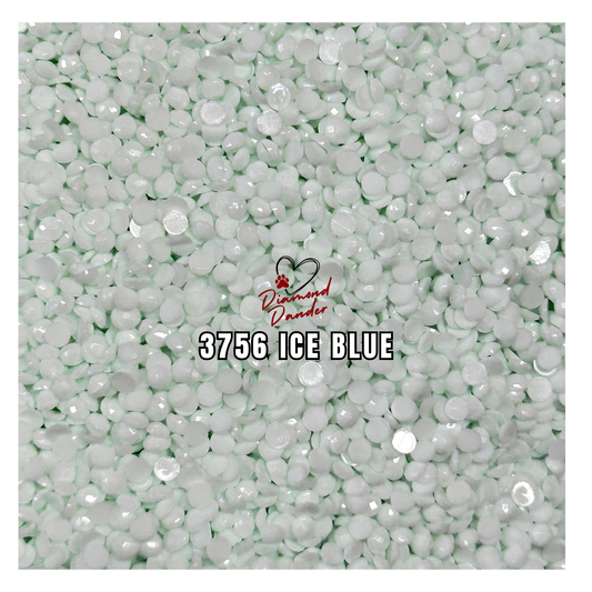 Diamond Dander: 3756 Ice Blue - Round Drill