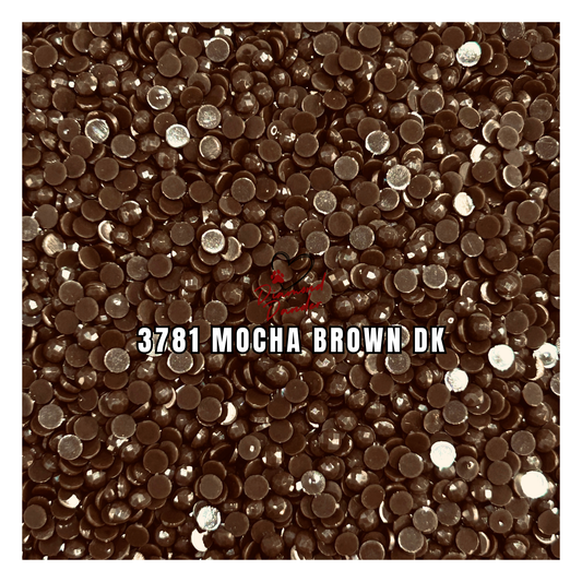 Diamond Dander: 3781 Mocha Brown Dk - Round Drill