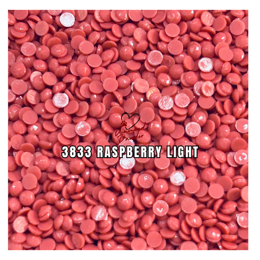 Diamond Dander: 3833 Raspberry Light - Round Drill
