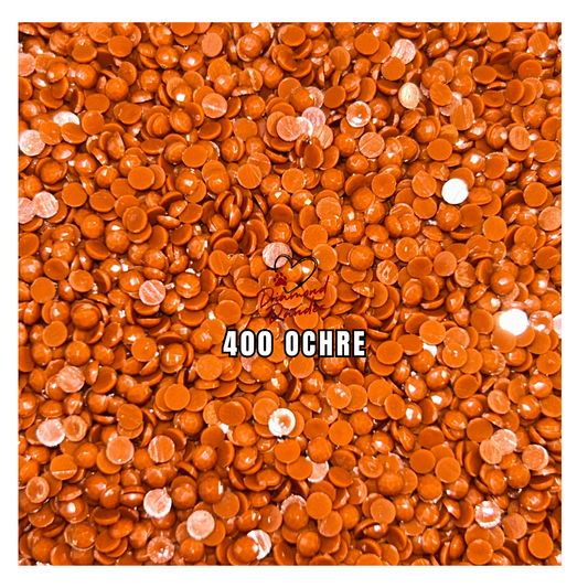 Diamond Dander: 400 Ochre - Round Drill
