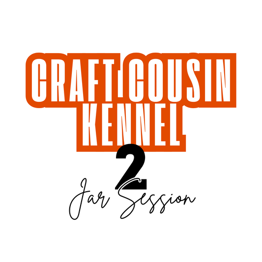 2 Jar - Craft Cousins Custom Glitter Session