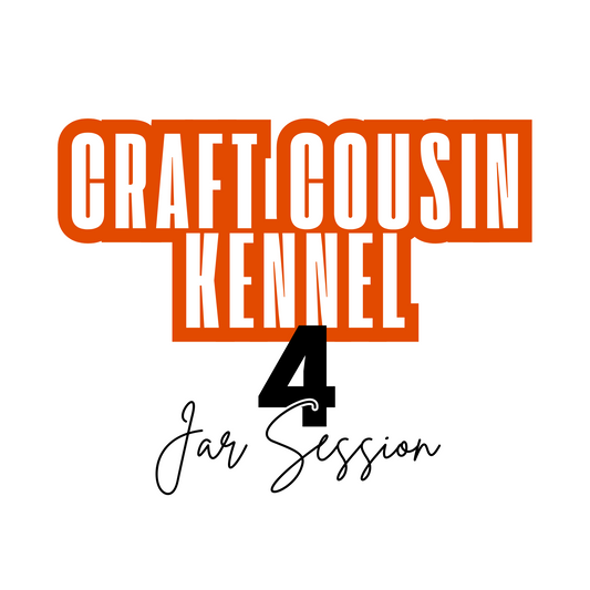 4 Jar - Craft Cousins Custom Glitter Session
