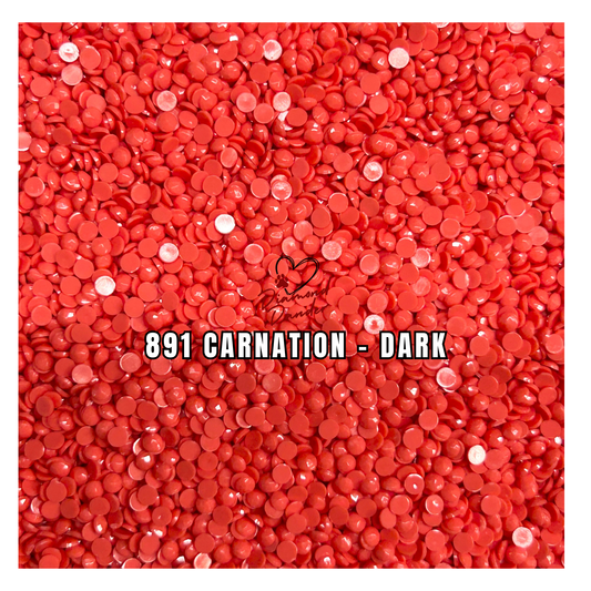 Diamond Dander: 891 Carnation - Dark -  Round Drill