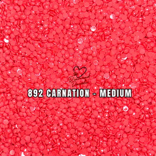 Diamond Dander: 892 Carnation - Medium -  Round Drill