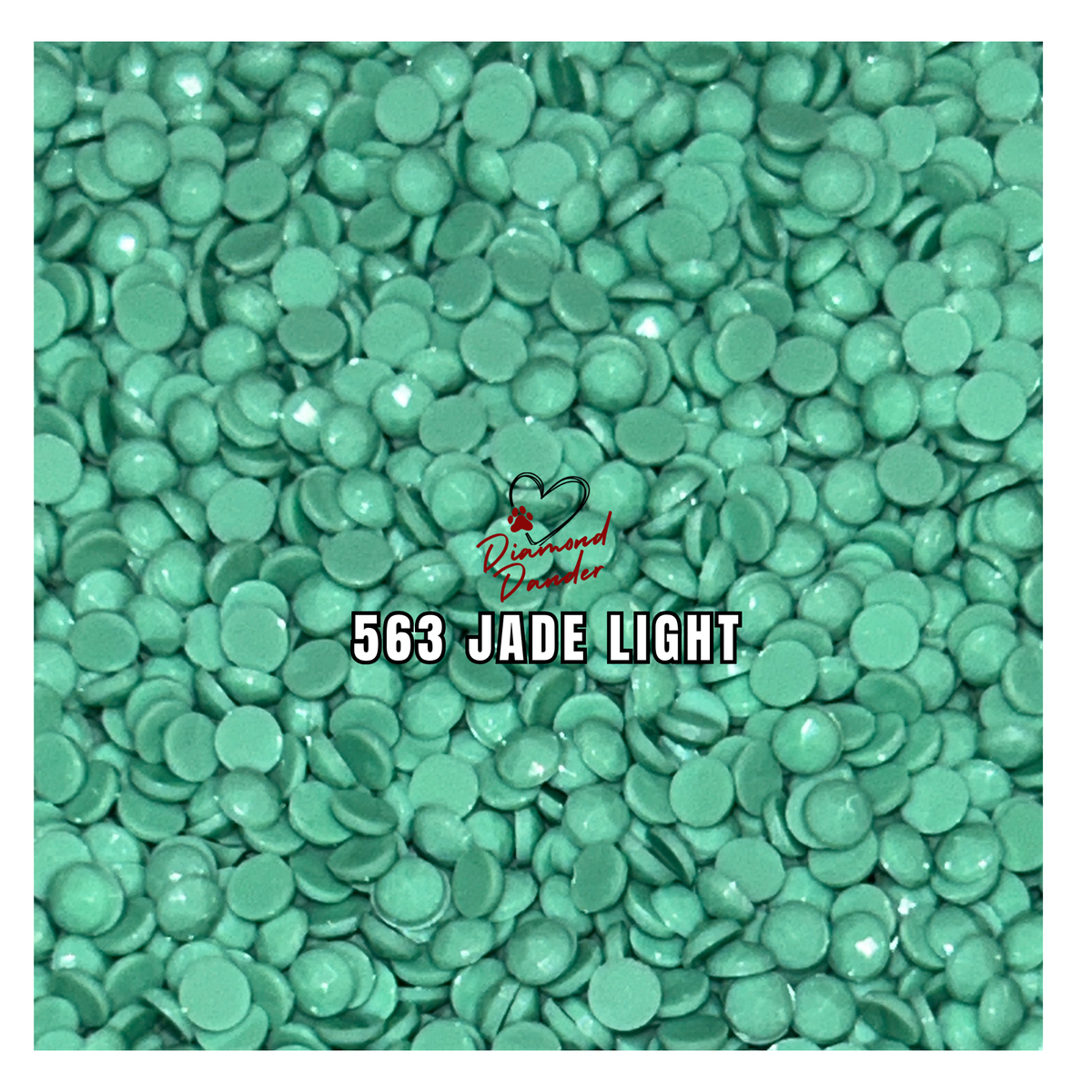 Diamond Dander: 563 Jade Light - Round Drill