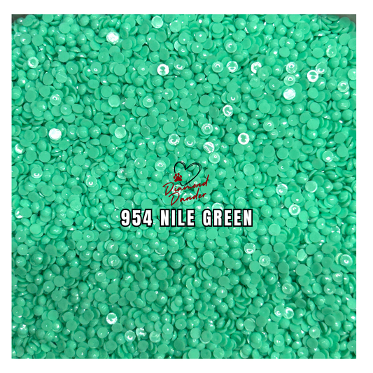 Diamond Dander: 954 Nile Green -  Round Drill