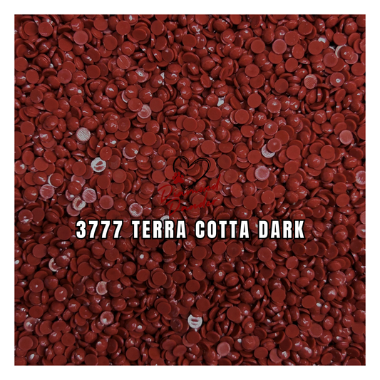 Diamond Dander: 3777 Terra Cotta Dark -  Round Drill