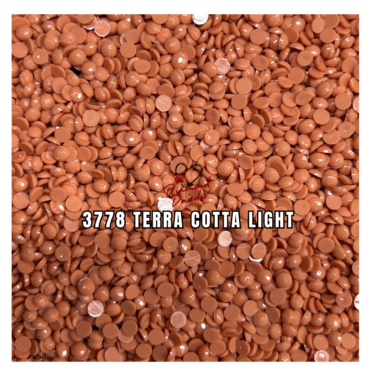 Diamond Dander: 3778 Terra Cotta Light -  Round Drill