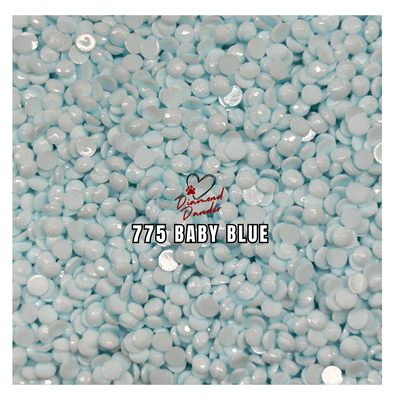 Diamond Dander: 775 Baby Blue - 2.8mm Round Drill