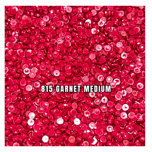 Diamond Dander: 815 Garnet Medium - Round Drill