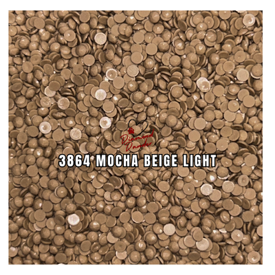 Diamond Dander: 3864 Mocha Beige Light -  Round Drill