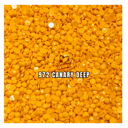 Diamond Dander: 972 Canary Deep - Round Drill