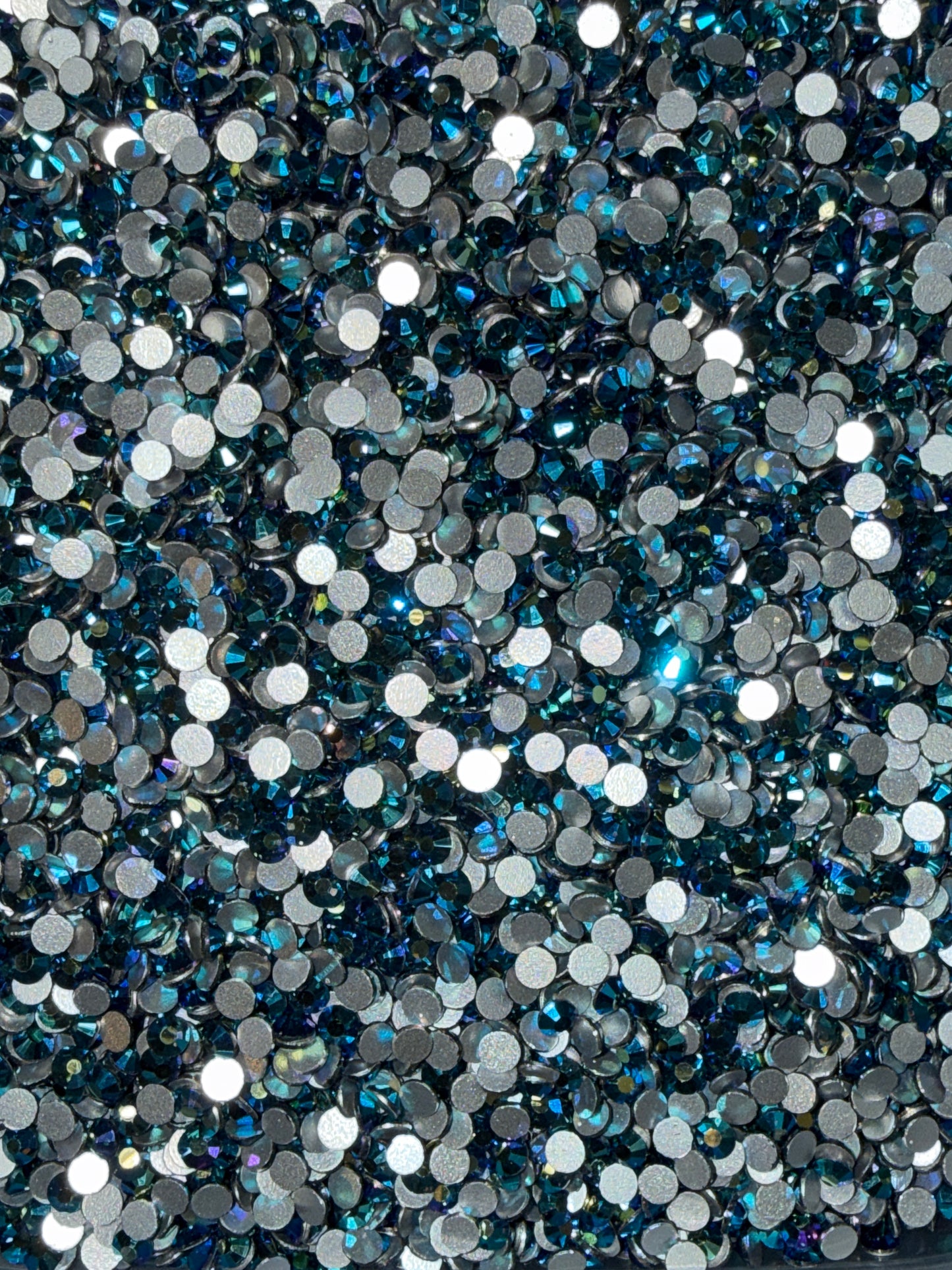 Diamond Dander: SS10 Montana AB Glass Rhinestones
