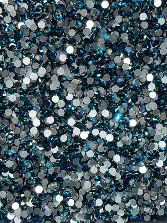 Diamond Dander: SS10 Montana AB Glass Rhinestones