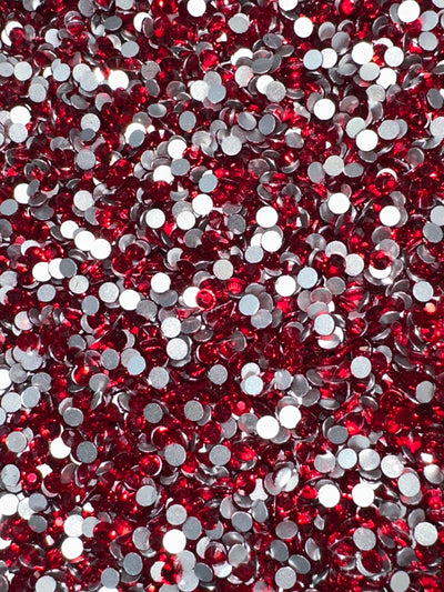 Diamond Dander: SS10 Siam Glass Rhinestones