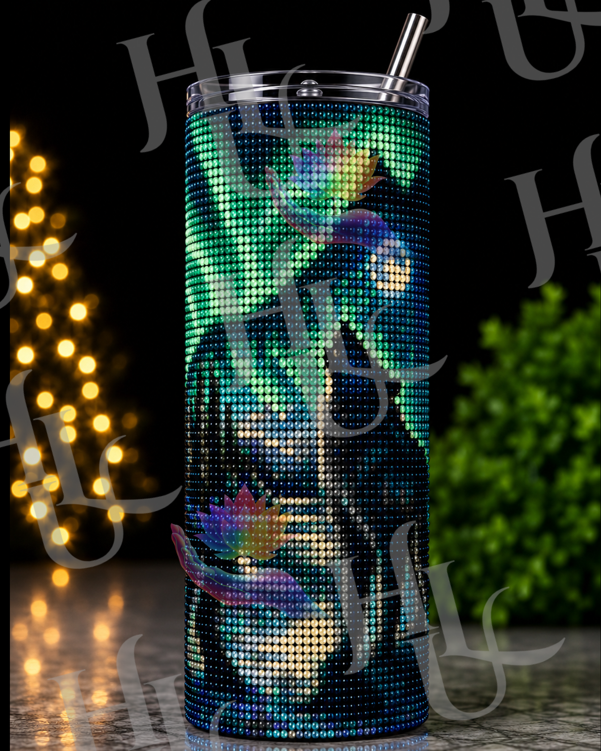 Emerald Alpha diamond art canvas