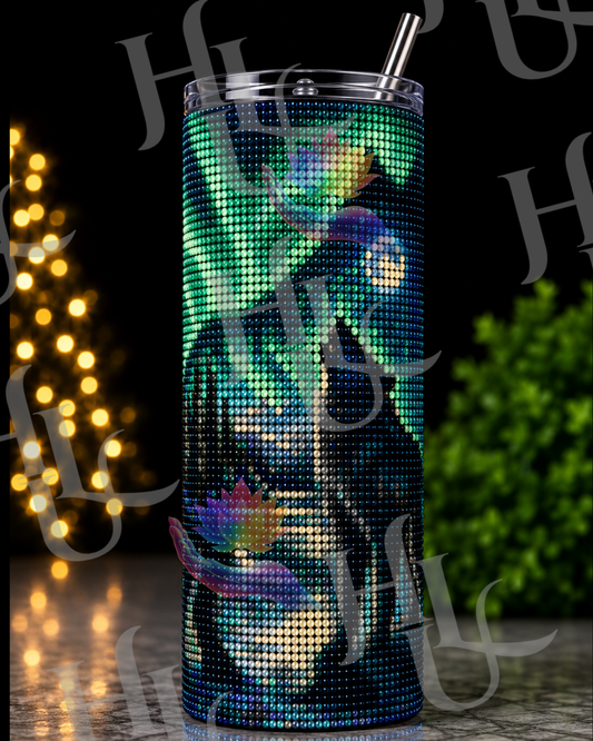 Emerald Alpha diamond art canvas