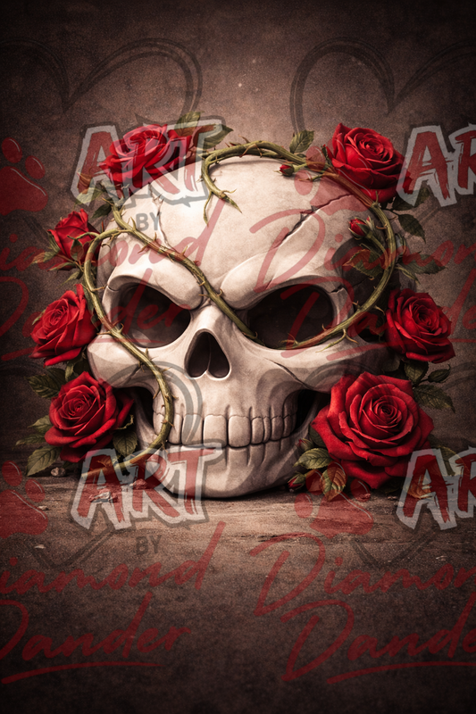 Art By Diamond Dander - Garden Of Bone