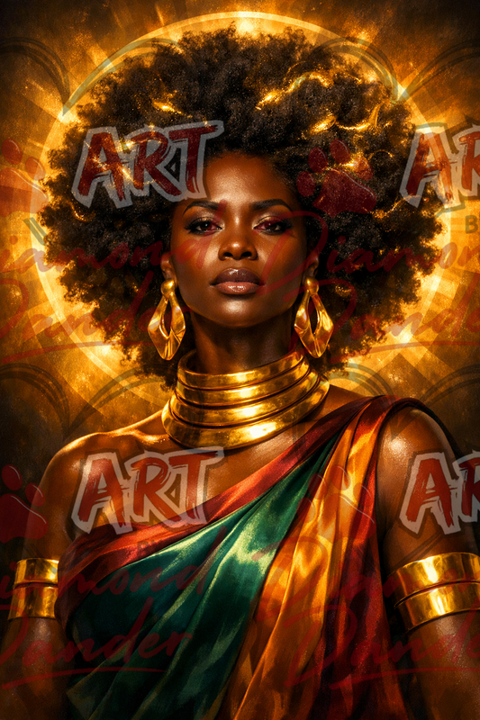 Art By Diamond Dander - Golden Soverign