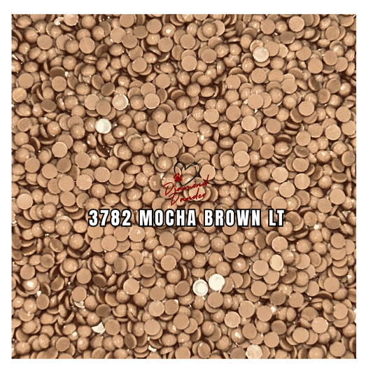 Diamond Dander: 3782 Mocha Brown Lt - Round Drill