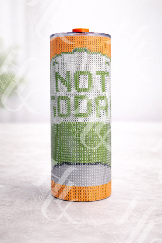 Not Today diamond art canvas