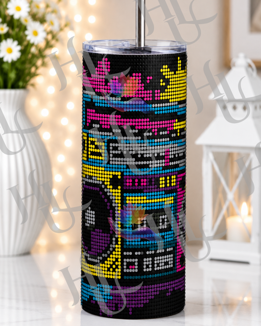 BoomBox Dreams diamond art canvas