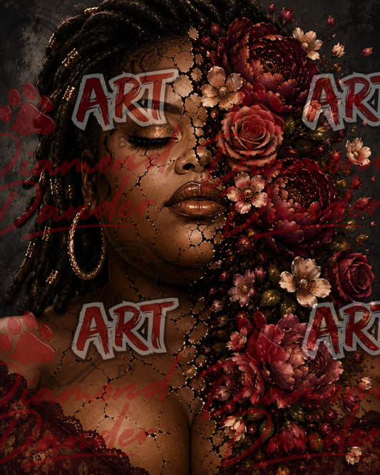 Art By Diamond Dander - Melanated Powerhouse