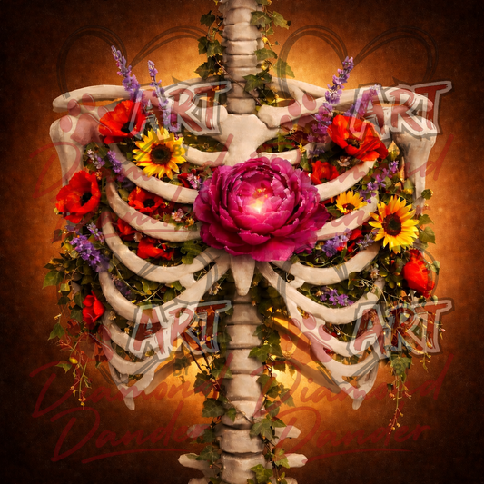 Art By Diamond Dander - Sacred Bloom