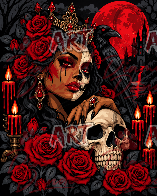 Art By Diamond Dander - Scarlet Nocturne