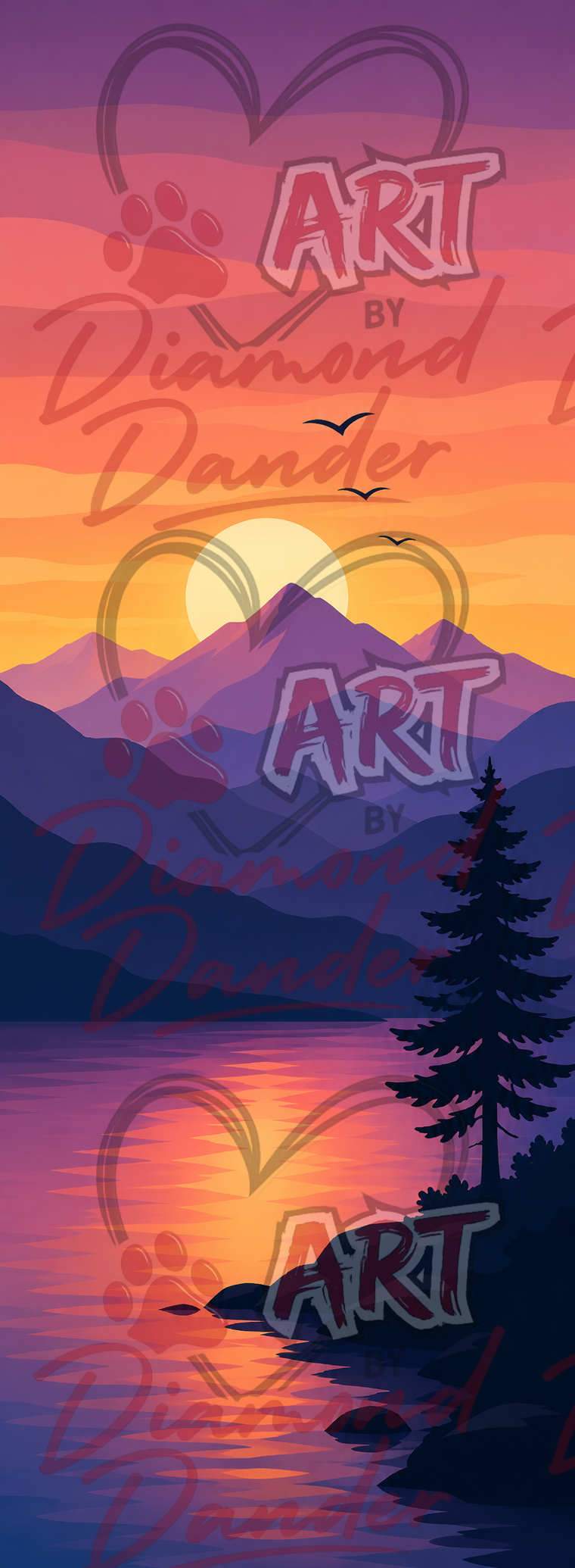 PREORDER: Art By Diamond Dander - THE MAULING: Serene Horizon SHIPS 9/14/26