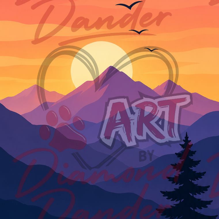 PREORDER: Art By Diamond Dander - THE MAULING: Serene Horizon SHIPS 9/14/26