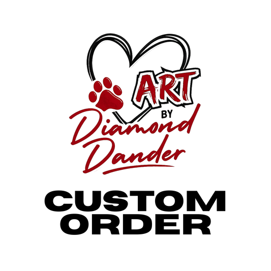 Custom Art By Diamond Dander Canvas