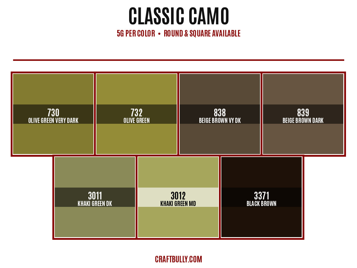 Classic Camo Diamond Dander Scoop Bundle